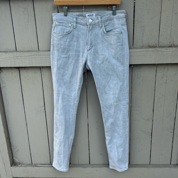 Agolde Denim - AGOLDE Mid-Rise Slim Fit Jeans Size 32